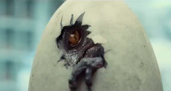 Creepy New Jurassic World TV Spot Teases The Indominus Rex Hatching!