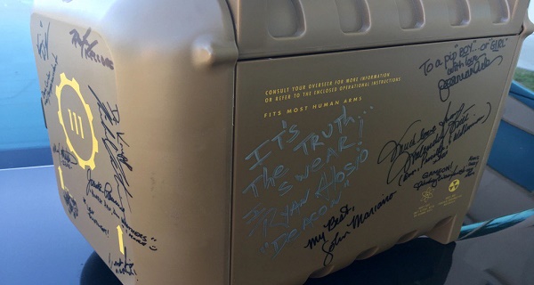Here's how you can win a Pip-Boy signed by the cast of Fallout 4!