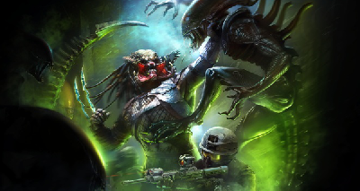 Alien vs. Predator Series 17 Set of 3 (Elder, Youngblood, & Serpent