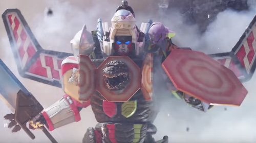 Watch: Godzilla & the Shin Japan Heroes Merge into Shin Universe Robo