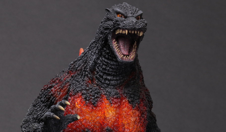 X-Plus Real Master Collection Burning Godzilla Up for Pre-Order