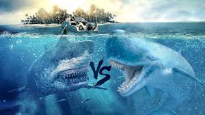 megalodon vs dinosaurs