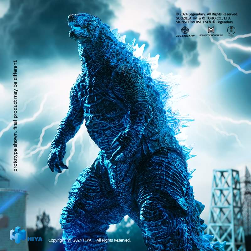 Hiya Toys Energized Godzilla version figure (Godzilla x Kong 