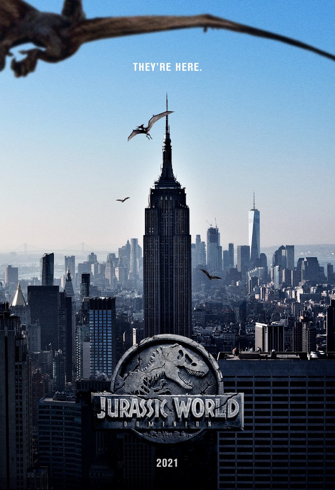 This Jurassic World 3 Dominion Fan Poster Hypes Us Up For What Is To Come Jurassic World 3 News