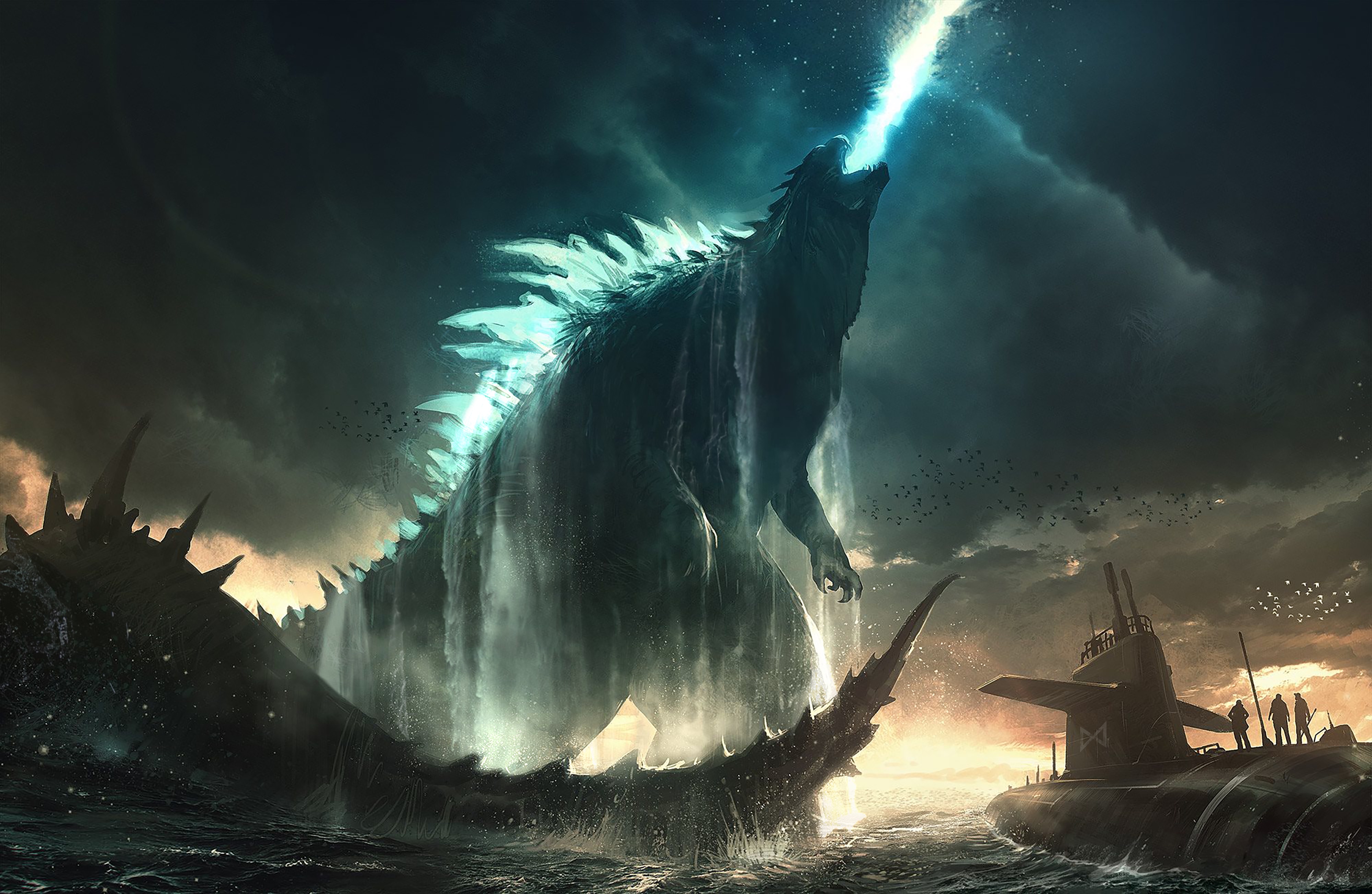 Godzilla: King of the Monsters - Insane Concept Artwork!