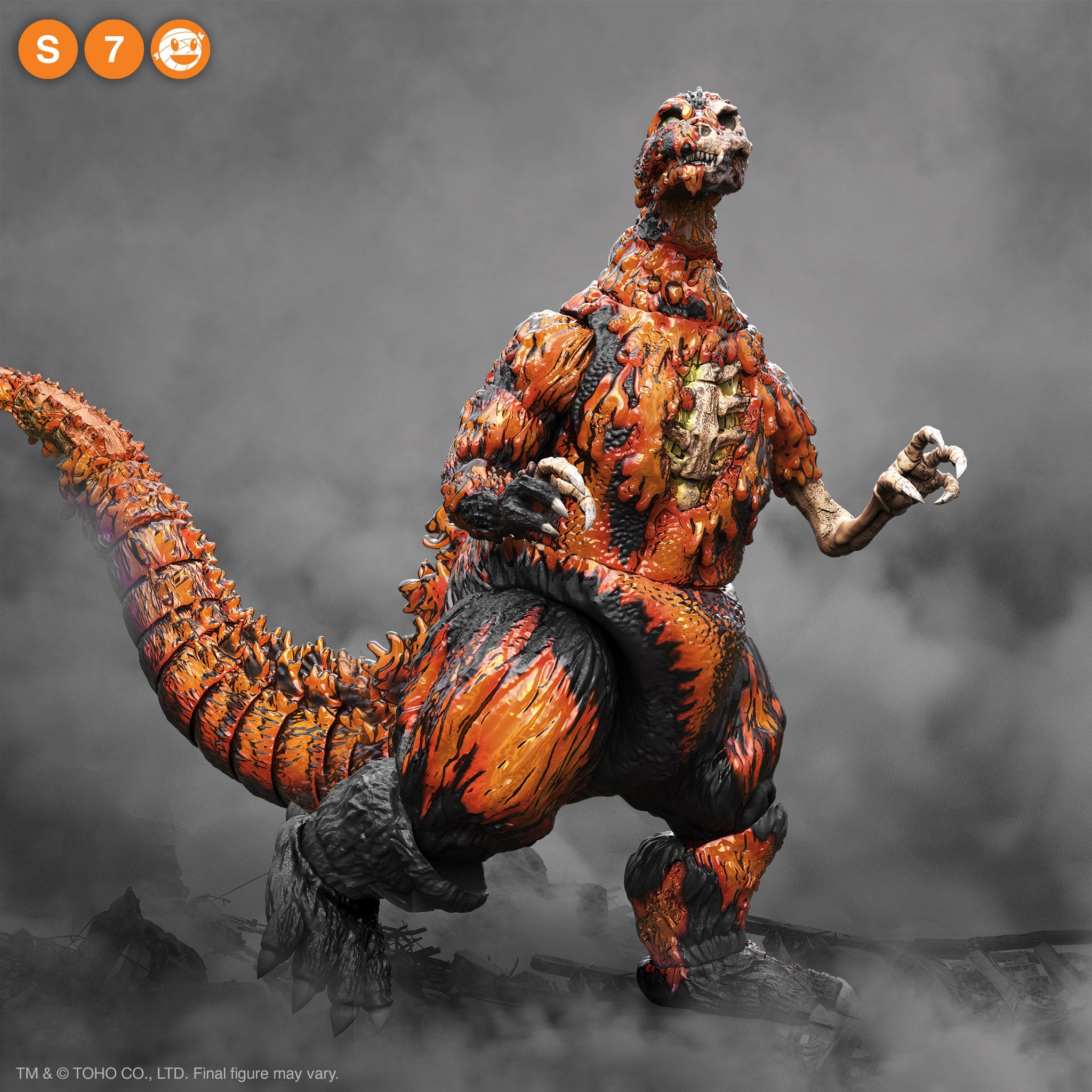 Super7 Unveils 1200 Degrees Celsius Godzilla & Destoroyah