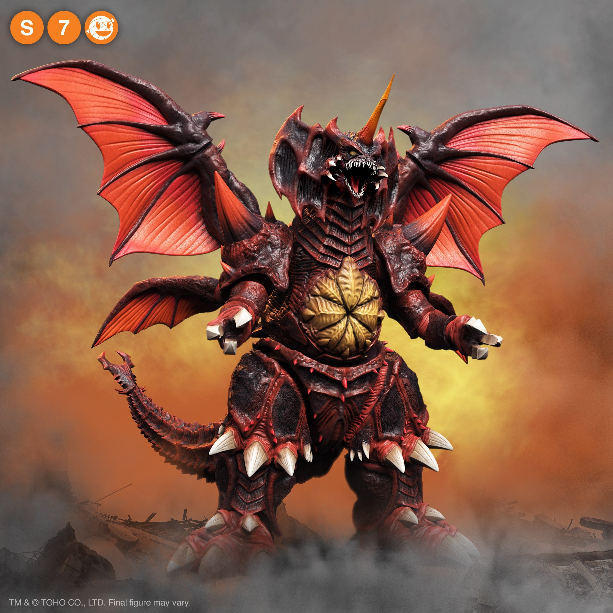 Super7 Unveils 1200 Degrees Celsius Godzilla & Destoroyah