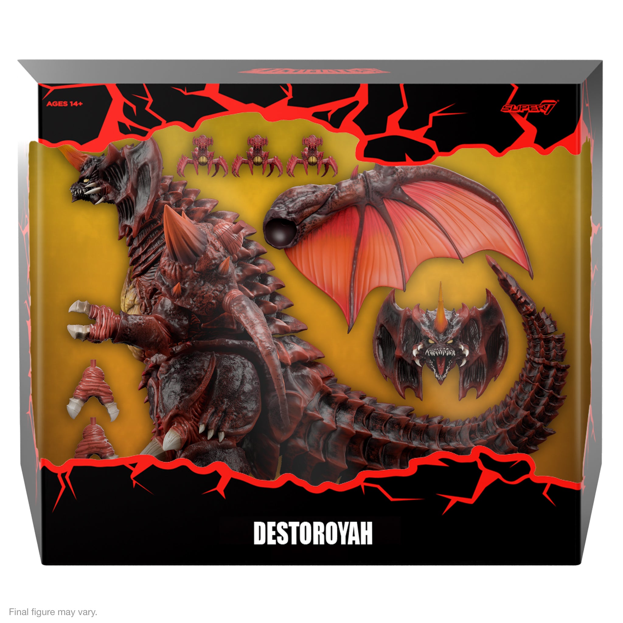 Super7 Unveils 1200 Degrees Celsius Godzilla & Destoroyah