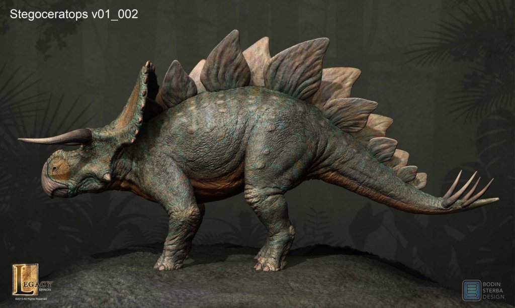 triceratops stegosaurus