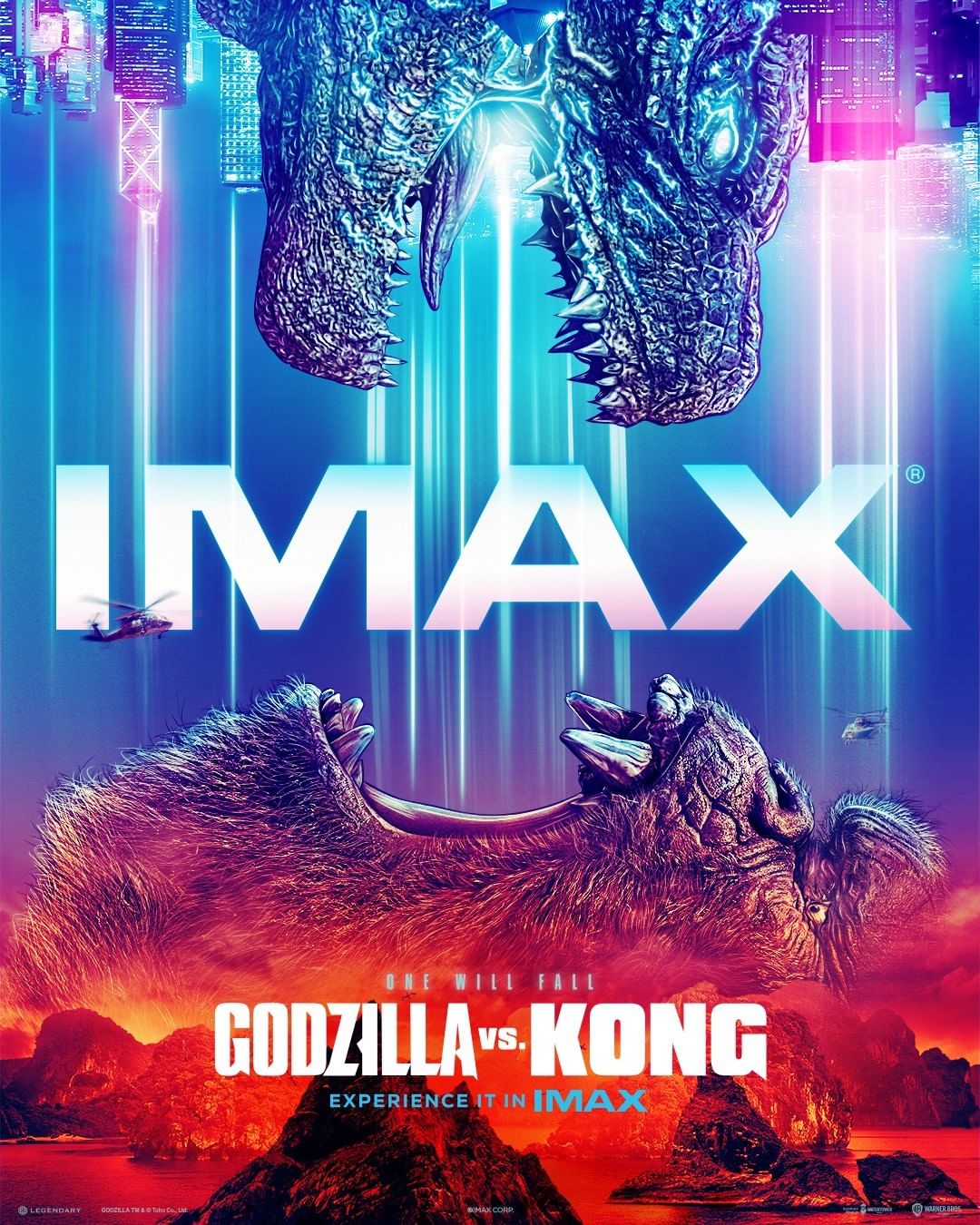 New Godzilla vs. Kong IMAX Poster Released