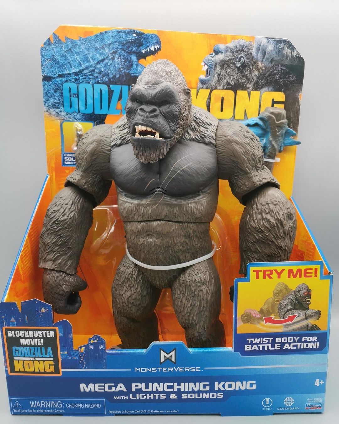 godzilla vs kong mega kong figure with lights and sounds stores