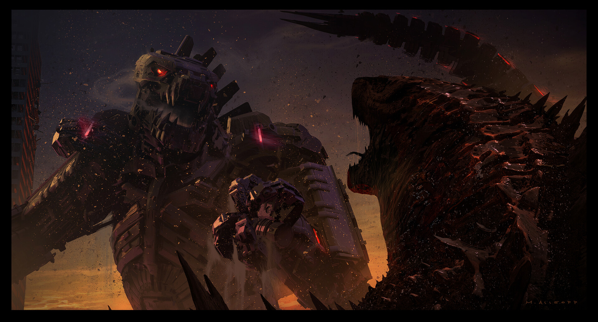 mechagodzilla vs godzilla 2022