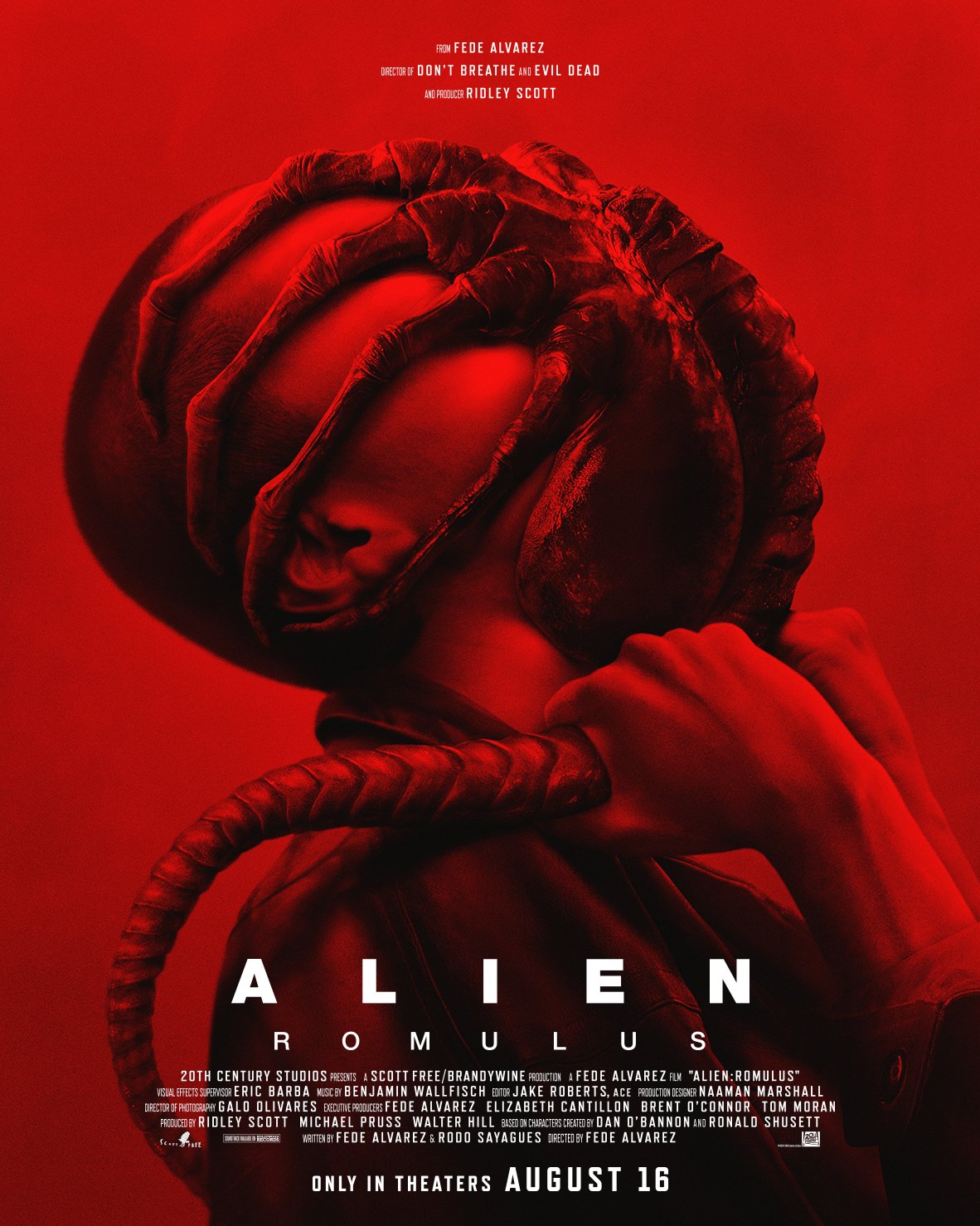 New Alien Romulus poster drops ahead of new Trailer which lands TOMORROW!