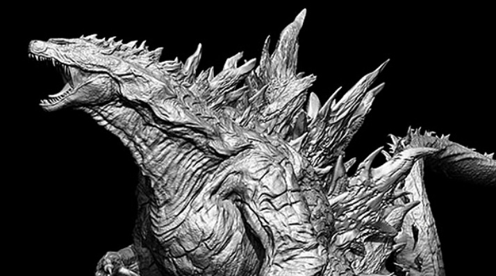 3D print yourself this Godzilla 2014 / Godzilla 2000 hybrid!