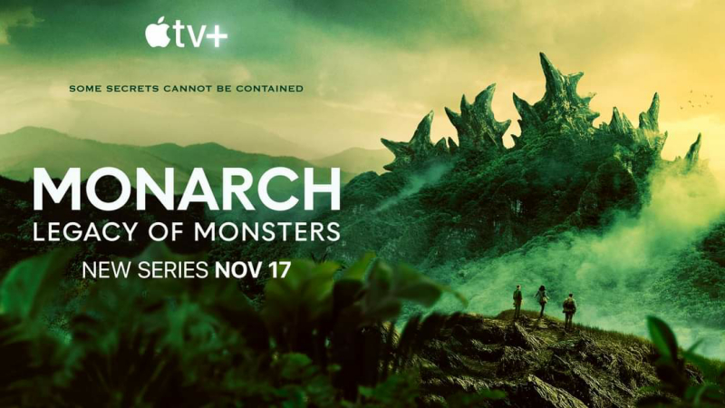 Apple TV unveil 2 new Monarch: Legacy of Monsters Godzilla banners!