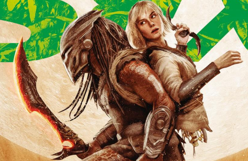 Dek and Thia feature on SFX Magazine's Predator: Badlands cover!