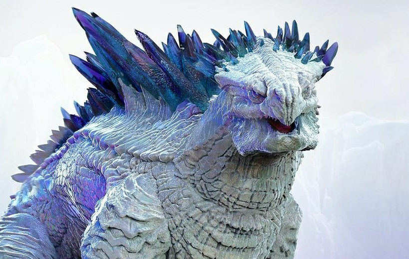 (UPDATED) Dopepope renders Ice Titan Shimo from Godzilla x Kong: The New Empire!