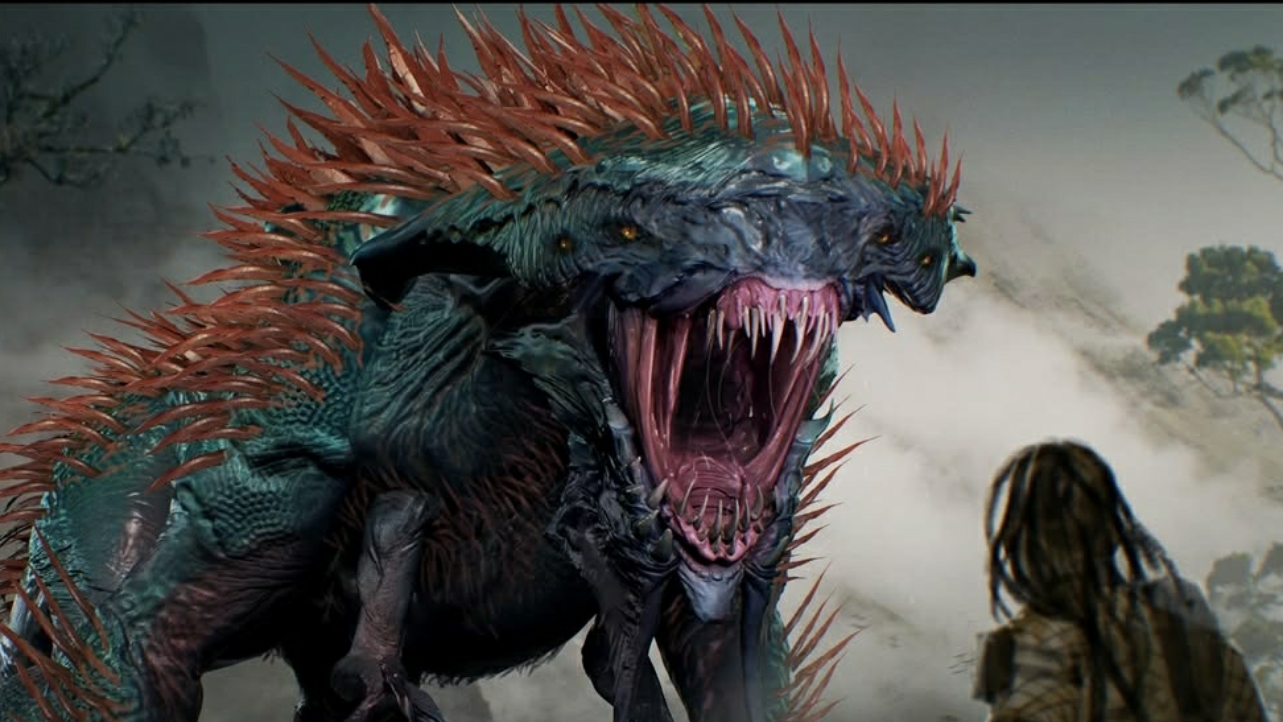 Early Kalisk concept art from Predator: Badlands by Karl Lindberg!