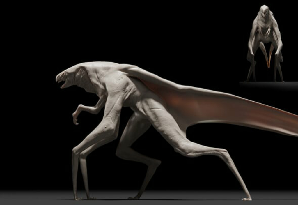 Early Mutadon designs drew heavy inspiration from Gareth Edwards' Godzilla MUTO!