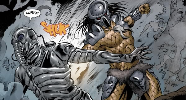 Engineers battle Predators in Dark Horse's Prometheus: Life and Death #4 comic preview!
