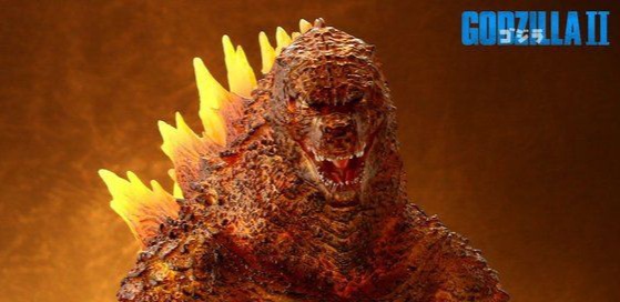 Epic New Burning Godzilla Figure by X-Plus Revealed