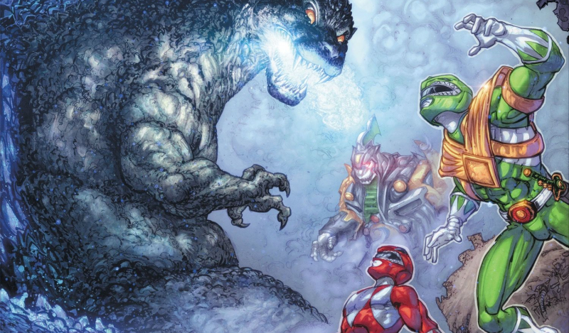 Godzilla and the Power Rangers meet for the first time in crossover comic series from IDW!