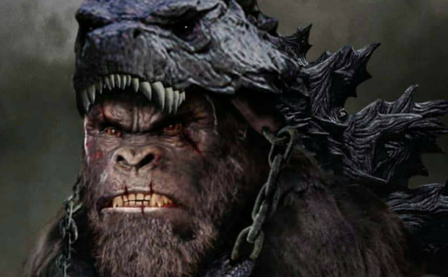 Kong Kills Godzilla New Godzilla Vs Kong Fan Art Depicts Kong As The New King Of Monsters