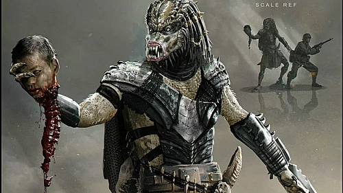 Dane Hallett shares wild alternative designs for the WWII Predator from Killer of Killers!