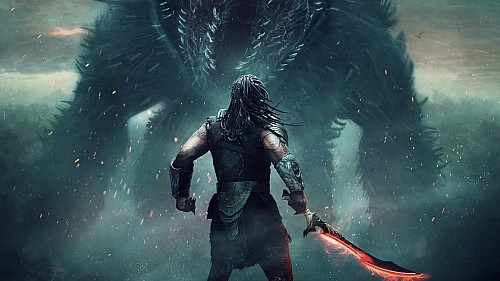 Dek & the Kalisk square off on epic new international poster for Predator: Badlands!