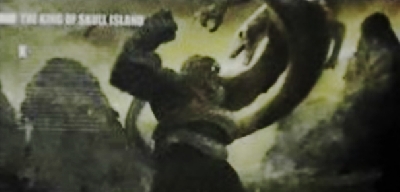 Kong battles a giant Skullcrawler in early preview for Kong: Skull Island Art Book!
