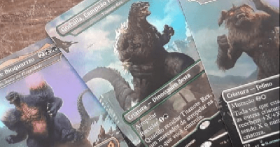 New Godzilla X Magic The Gathering Collab?
