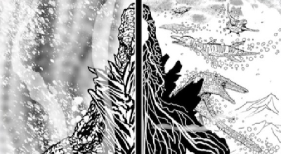 New Images of Godzilla from Godzilla vs. Kong Graphic Novel