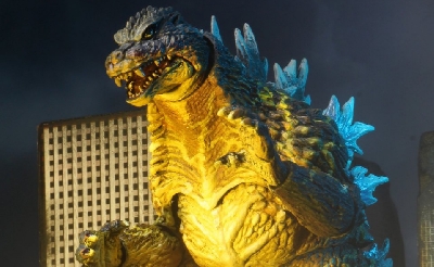 gold godzilla figure