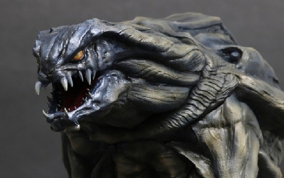 New X-Plus Godzilla Orga figure images (designed by Dopepope)