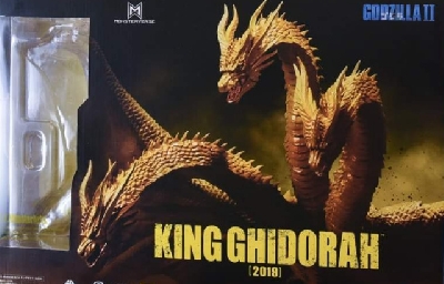 Official packaging & promo photos for S.H. MonsterArts Monsterverse King Ghidorah!