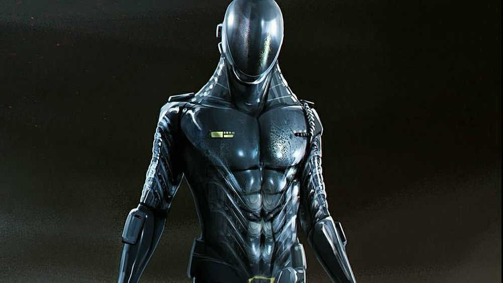 Murderbot (2025) series official SecUnit concept art by Dane Hallett!