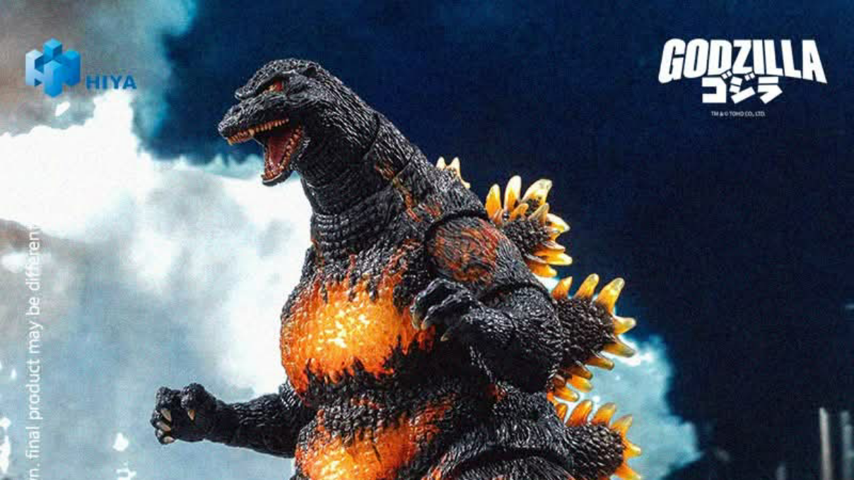 New Burning Godzilla figure by Hiya Toys arriving in 2026!