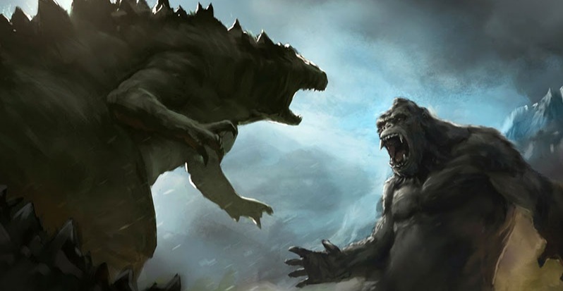 New Official Godzilla vs. Kong (2021) Artwork Revealed