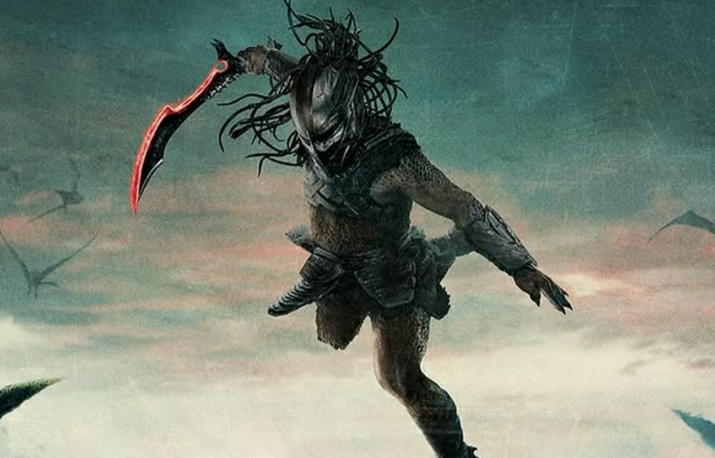 New Predator: Badlands poster sees Dek take on a massive Alien monster!
