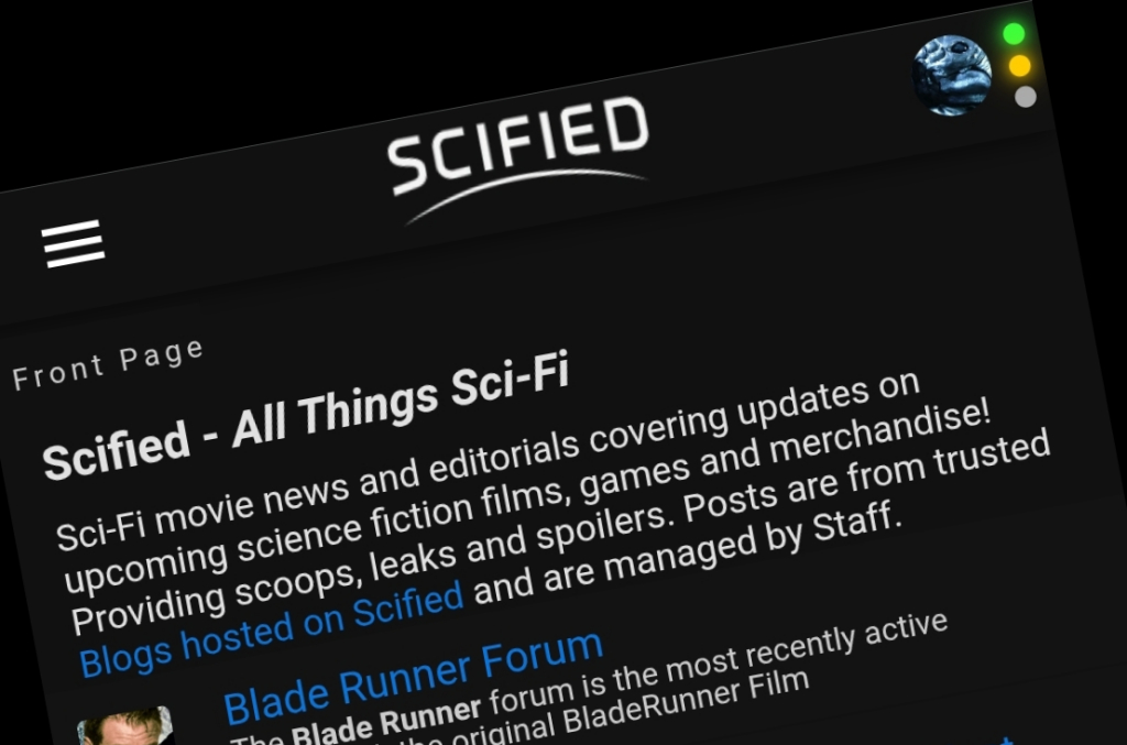 Scified UI Updates: New profile notifications!