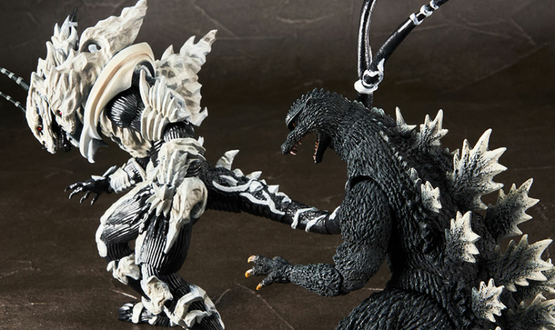 S.H.MonsterArts ゴジラ (2004) モンスターX 2点セット-