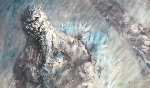 Fan Art Spotlight: Awesome Snow Godzilla paintings by GNA