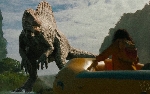 T-Rex swapped for JP3 Spinosaurus in Jurassic World Rebirth river attack scene fan edit!