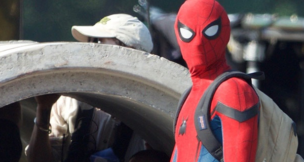 Tom Holland's Spider-Man caught on location in Atlanta! 