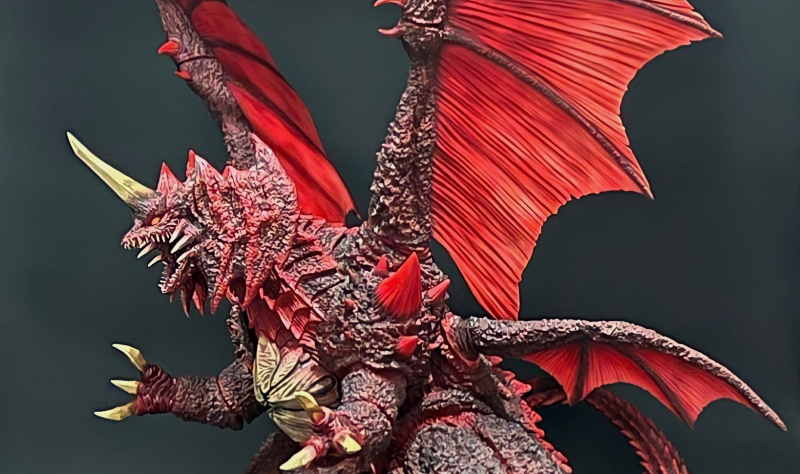 You can own this large scale Destroyah statue for $1,750!