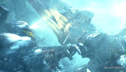 Gipsy Danger vs. Kaiju