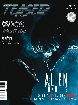 Alien: Romulus Cinema Teaser summer issue cover