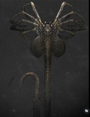 Alien: Romulus Facehugger concept art