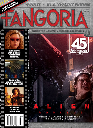 Alien: Romulus Fangoria 45th anniversary variant cover