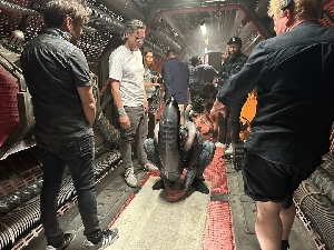 Alien: Romulus Xenomorph suit BTS